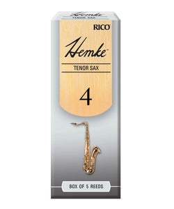 D'Addario Woodwinds Cañas Frederick L. Hemke Para Saxofón Tenor 4, RHKP5TSX400(5), Caja Con 5 Pzas