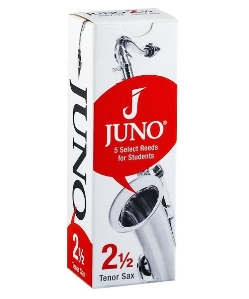 Vandoren Cañas "Juno" para Saxofón Tenor 2 1/2, JSR7125(5), Caja con 5 Pzas