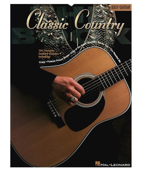 Hal Leonard THE CLASSIC COUNTRY BOOK EASY GUITAR