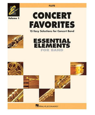 Hal Leonard ESSENTIAL ELEMENTS CONCERT FAVORITES FLAUTE VOLUMEN 1