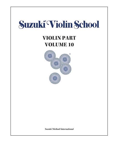 Alfred Music SUZUKI VIOLIN SCHOOL VOL. 10