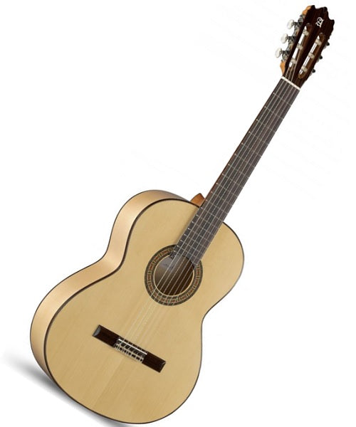 Alhambra Guitarra Flamenca "3 F" 8206, Abeto con Funda