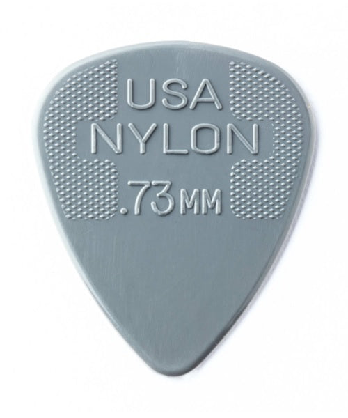 Dunlop Púas Nylon Standard 44B.73(36) .73mm, Gris con 10 piezas