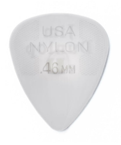 Dunlop Púas Nylon Standard 44B.46(36) .46mm, Crema con 10 piezas