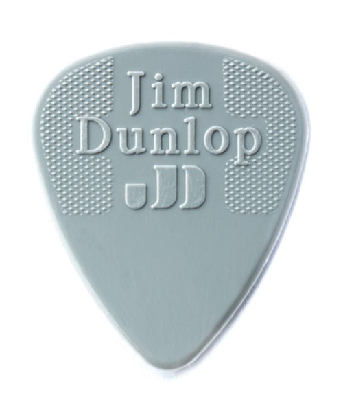 Dunlop Púas Nylon Standard 44B.60(36) .60mm, Gris Claro con 10 piezas