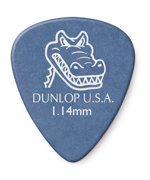 Dunlop Púas Gator Grip 417B1.14(36) 1.14mm, Azul con 10 piezas