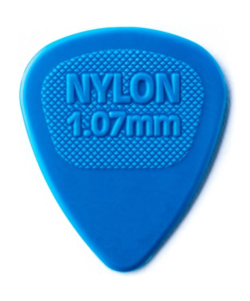 Dunlop Púas Nylon Midi 443B1.07(36) Standard 1.07mm, Azul con 10 piezas