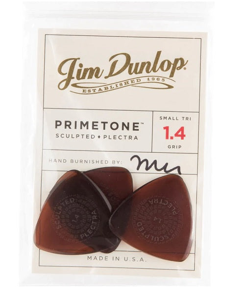 Dunlop Puas Primetone 516P1.4 Small Triangle 1.40 con 3 Piezas