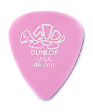 Dunlop Púas Delrin 500 41B.46(36) .46mm, Rosa con 10 piezas