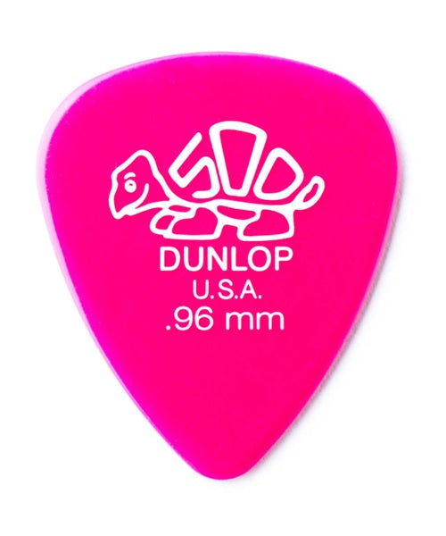 Dunlop Púas Delrin 500 41B.96(36) .96mm, Magenta con 10 piezas