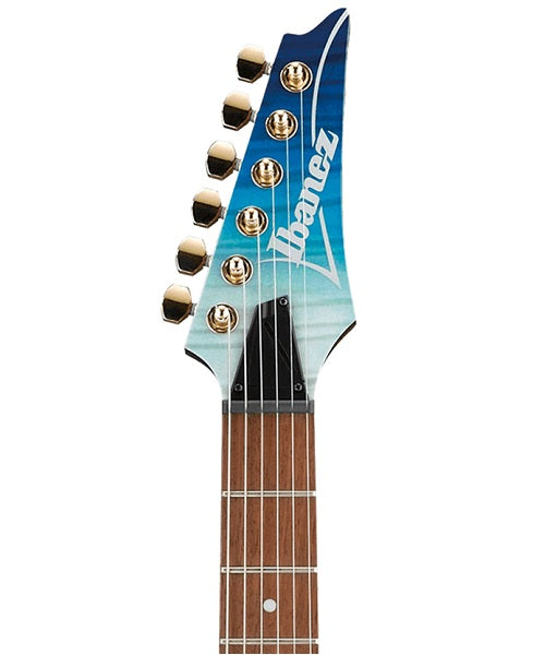 Ibanez Guitarra Eléctrica Azul Degradado RG421HPFM-BRG, Serie RG