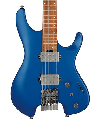 Ibanez Guitarra Eléctrica Azul Mate Q52-LBM con Funda, Serie Q