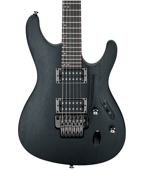 Ibanez Guitarra Eléctrica Negro Veteado S520-WK, Serie S