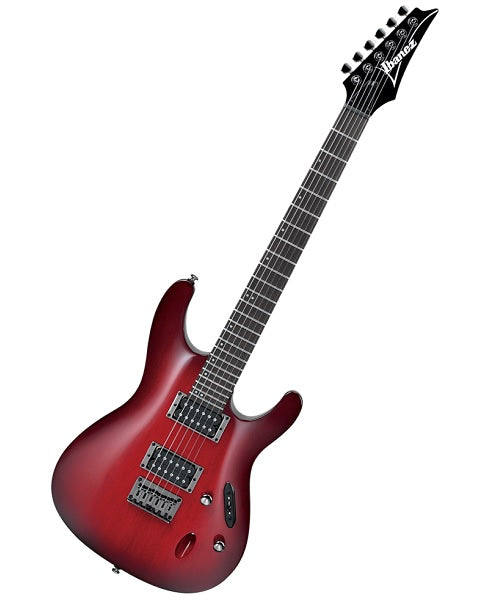 Ibanez Guitarra Eléctrica Rojo Sombreado S521-BBS, Serie S
