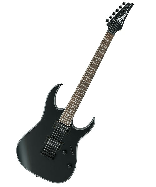 Ibanez Guitarra Eléctrica Negra Mate RG421EX-BKF, Serie RG
