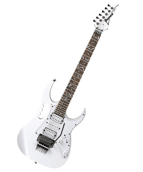 “Exclusiva en Veerkamp Online” Ibanez Guitarra Eléctrica Blanca JEMJR-WH, Steve Vai