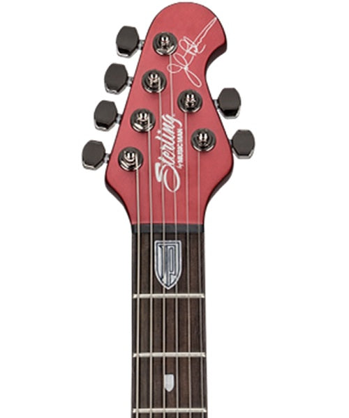 “Exclusiva en Veerkamp Online” Sterling by Music Man Guitarra Eléctrica Vino Mate MAJ100-ICR Majesty