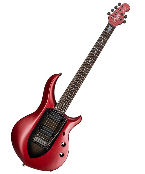 “Exclusiva en Veerkamp Online” Sterling by Music Man Guitarra Eléctrica Vino Mate MAJ100-ICR Majesty