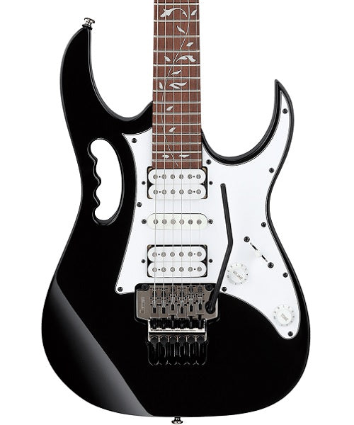 “Exclusiva en Veerkamp Online” Ibanez Guitarra Eléctrica Negra JEMJR-BK, Steve Vai