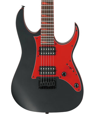 Ibanez Guitarra Eléctrica Negro Mate GRG131DX-BKF, Serie Gio