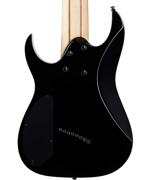 Ibanez Guitarra Eléctrica Negra 8 Cuerdas RGMS8-BK RG Multi-Escala