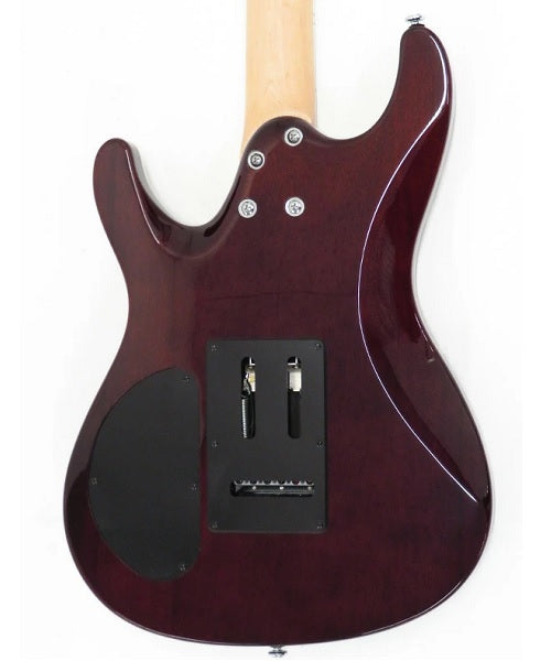 Ibanez Guitarra Eléctrica Azul/Negro Sombreado SA360NQM-SPB, Serie SA