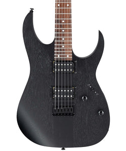 Ibanez Guitarra Eléctrica Negra Matte RGRT421-WK, Serie RG