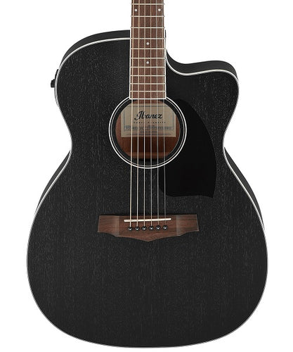 Ibanez Guitarra Electroacústica PC14MHCE-WK Negro Veteado, Grand Concert Performance