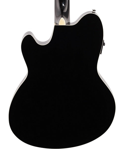 Ibanez Guitarra Electroacústica Negra TCY10E-BK, Serie Talman