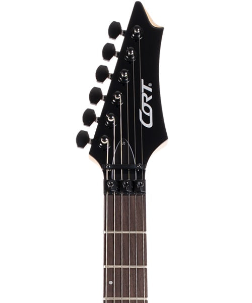 Cort Guitarra Eléctrica Morado Tornasol X300 FPU, Serie X