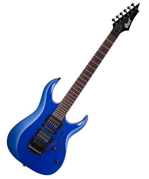 Cort Guitarra Eléctrica Azul X250 KB, Serie X