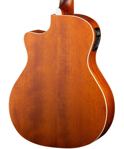 Cort Guitarra Electroacústica Natural Mate de 12 Cuerdas GA-MEDX-12 OP, Serie Grand Regal