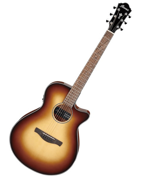 Ibanez Guitarra Electroacústica Sombreada AEG50-DHH, Serie AEG