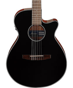 Ibanez Guitarra Electroacústica Negro AEG50N-BKH, Serie AEG