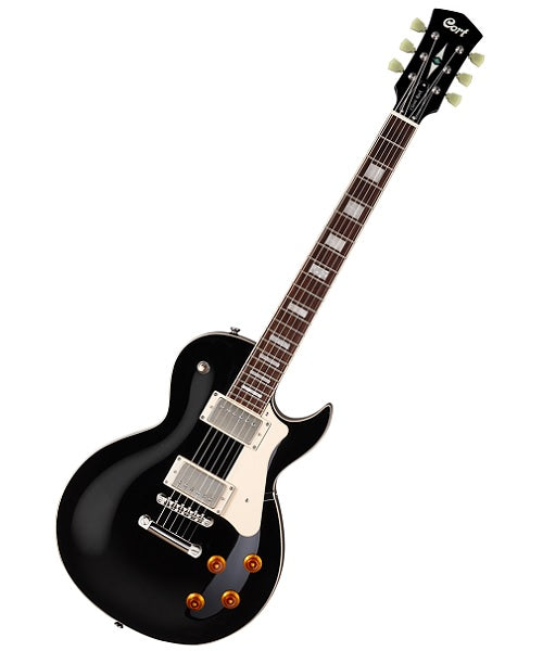 Cort Guitarra Eléctrica Negra CR200 BK, Classic Rock