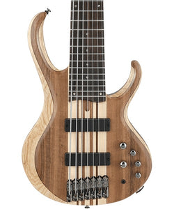 “Exclusiva en Veerkamp Online” Ibanez Bajo Eléctrico 7 Cuerdas Natural BTB747-NTL, Serie BTB