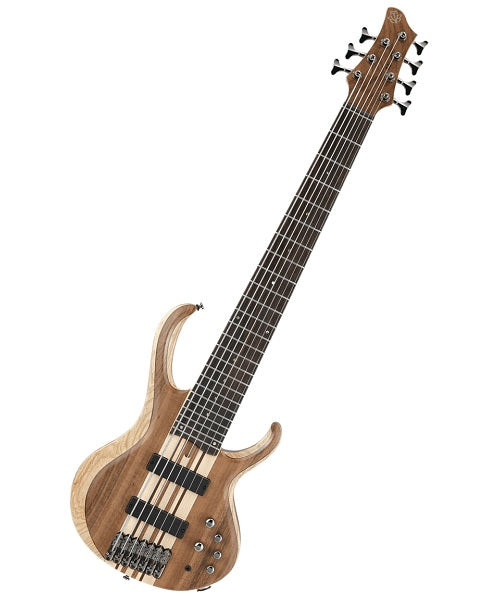 “Exclusiva en Veerkamp Online” Ibanez Bajo Eléctrico 7 Cuerdas Natural BTB747-NTL, Serie BTB