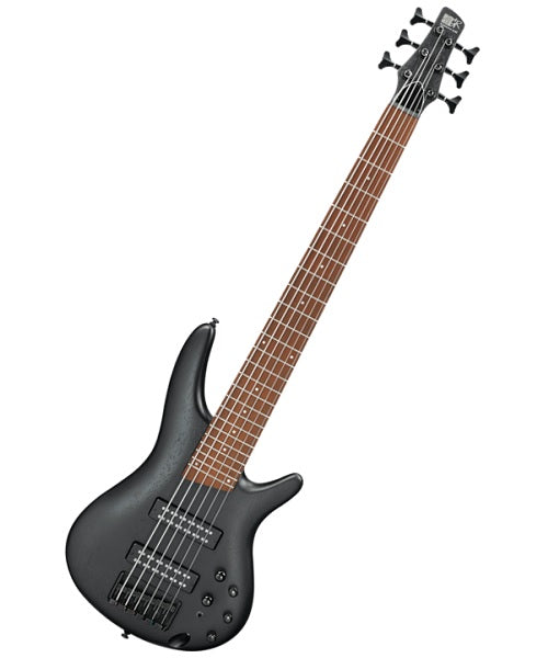 Ibanez Bajo Eléctrico 6 Cuerdas Negro Veteado SR306EB-WK, Serie SR