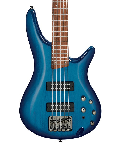 Ibanez Bajo Eléctrico 5 Cuerdas Azul Safiro SR375E-SPB, Serie SR