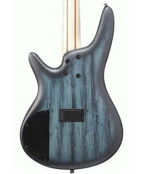 Ibanez Bajo Eléctrico Azul Entintado/Sombreado Negro Mate SR300E-SVM, Serie SR