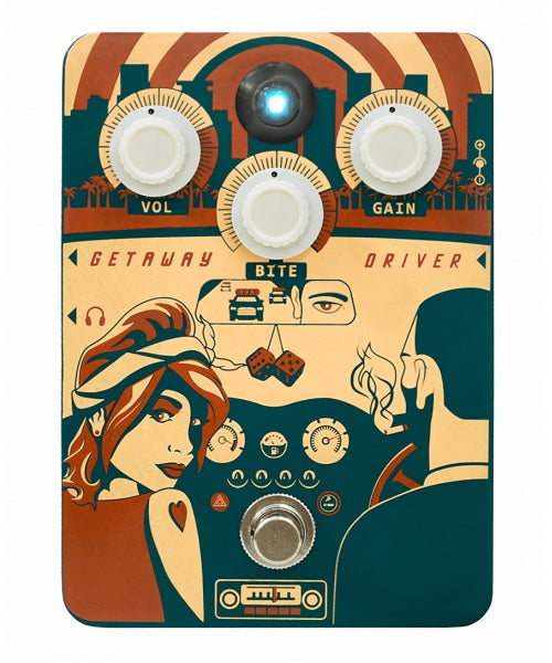 Orange Pedal Getaway Driver Overdrive/Cab Sim