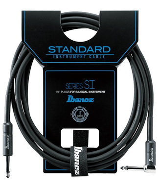 Ibanez Cable 3.05Mts Negro SI10L Recto/Angulado