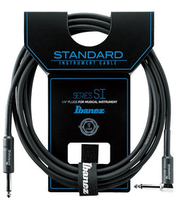 Ibanez Cable 3.05Mts Negro SI10L Recto/Angulado