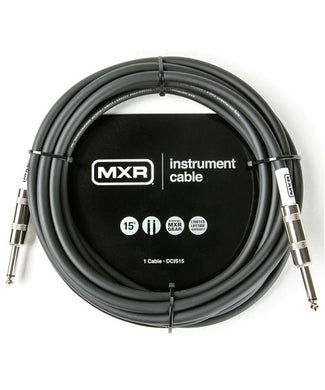 Dunlop Cable MXR 4.57 Mts. DCIS15 Negro Recto/Recto