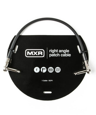 Dunlop Cable MXR 0.30 Mts. DCP1 Negro Angulado/Angulado