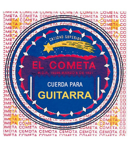 El Cometa Encordadura para Guitarra Acústica 506S Acero Sin Borla