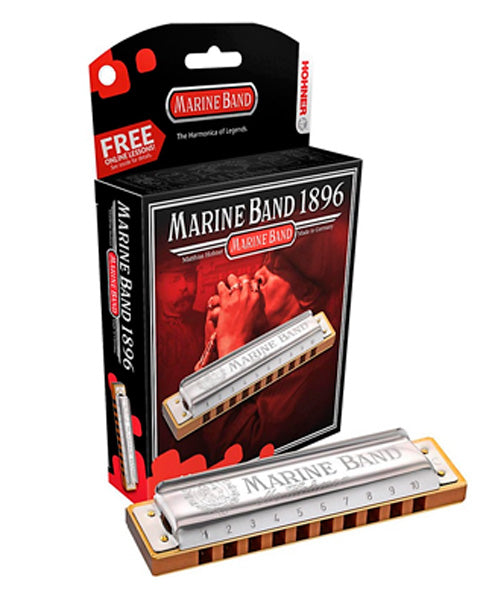 Hohner Armónica La Menor Armónico M1896306X Marine Band