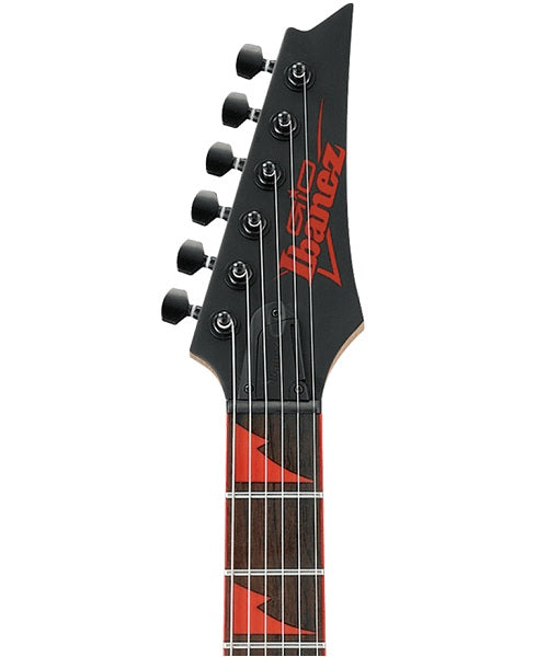 Ibanez Guitarra Eléctrica Negro Mate GRG131DX-BKF, Serie Gio