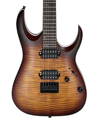 Ibanez Guitarra Eléctrica Café Sombreada RGA42FM-DEF, Serie RGA