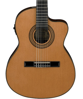 Ibanez Guitarra Electroacústica Natural GA5TCE-AM, Serie Classical